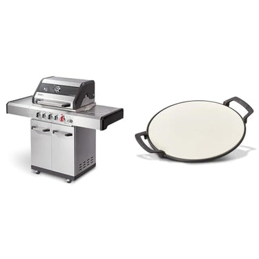 Enders Gasgrill Kansas II Pro 3 SIK Turbo & SWITCH GRID Pizzastein, Halter aus Gusseisen im Sale